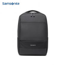 Samsonite/新秀丽双肩包电脑包14英寸男女背包书包商务旅行包TX6 黑色