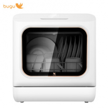 布谷（BUGU）美的出品洗碗机台式家用6套免安装洗碗机独立式智能全自动智能烘干果蔬洗DC01N