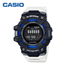 卡西欧（CASIO）手表 G-SHOCK G-SQUAD系列 男士防震防水蓝牙多功能计步运动手表轻智能手表 GBD-100-1A7