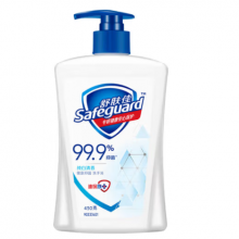 舒肤佳抑菌洗手液 纯白清香450g 健康抑菌99.9% 温和 新老包装随机发